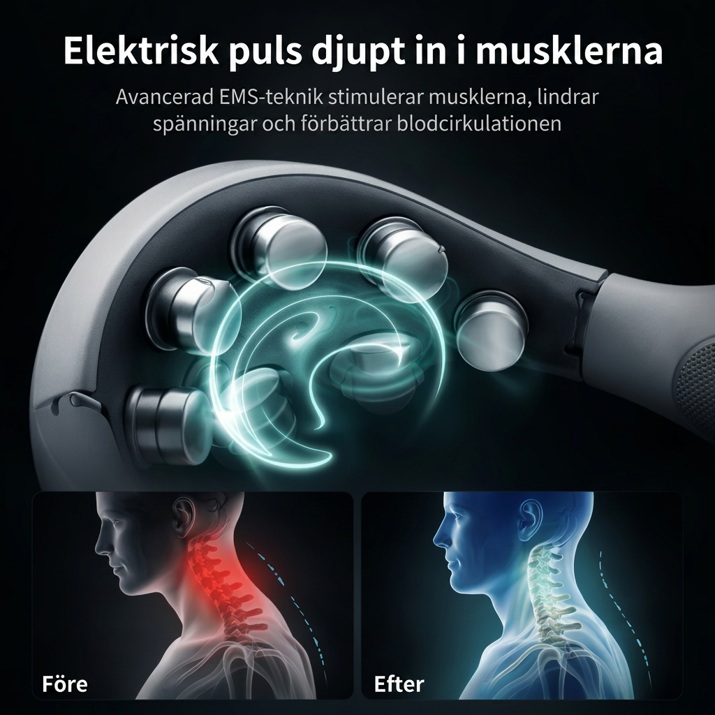 Nexora — Massage din nacke när som helst
