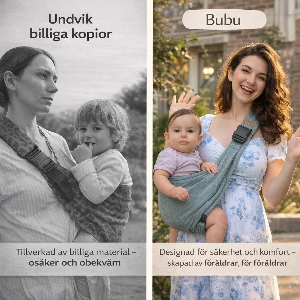 Bubu – Bär ditt barn nära, utan belastning