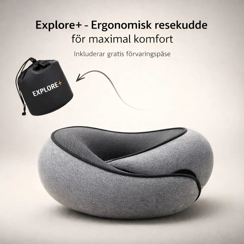 Explore+ – Bekväm vila på resan